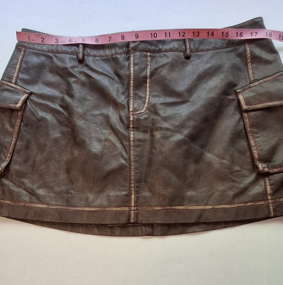 Princess Polly Brown Mini Skirt - Picture 9 of 15